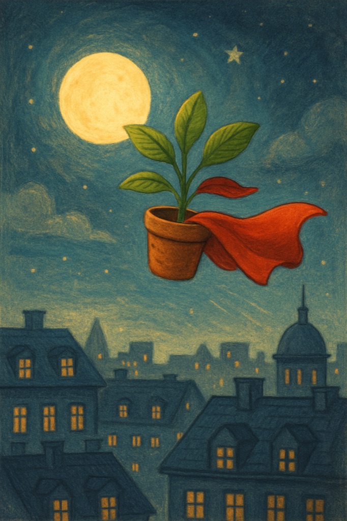 Your houseplant saves the world